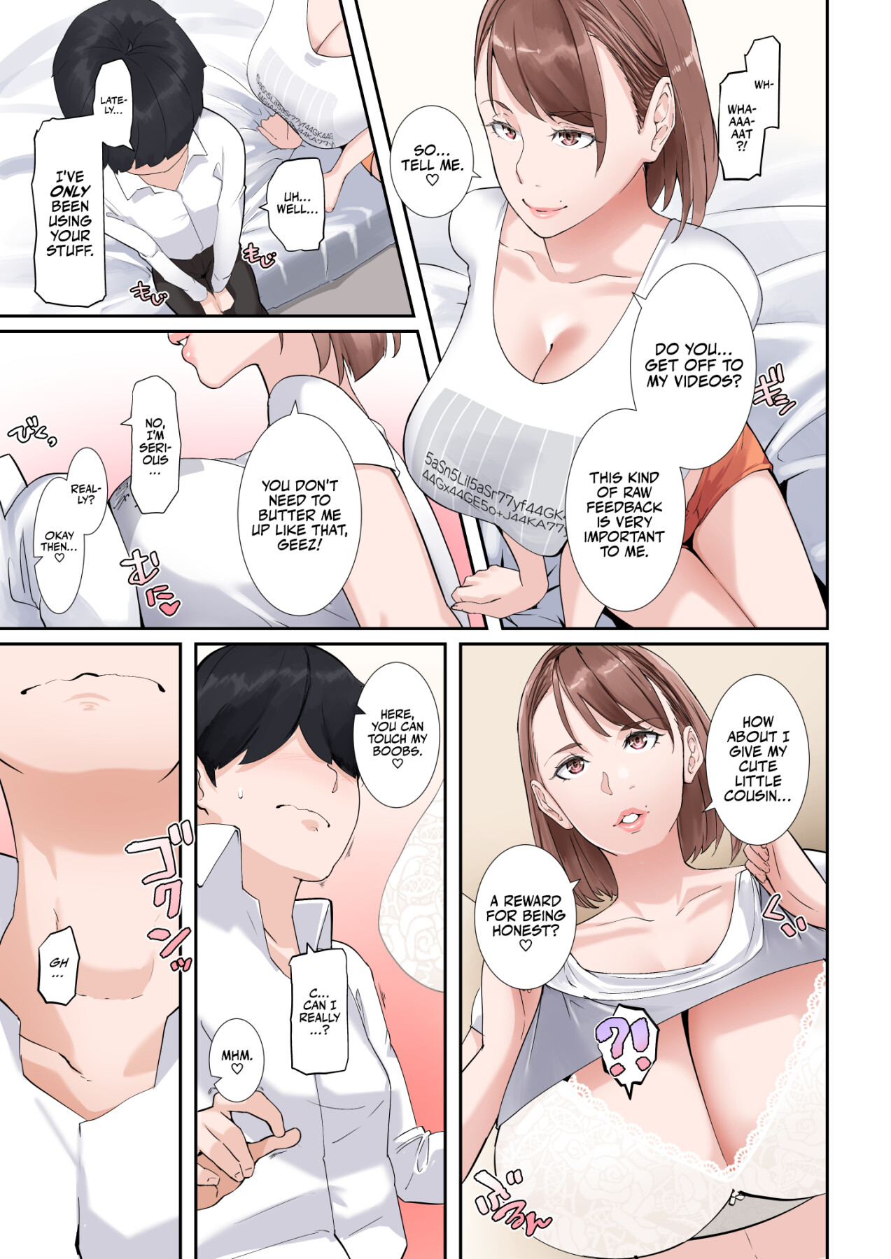 Hentai Manga Comic-My Busty Gravure Idol Cousin Does More Than Softcore-Read-7